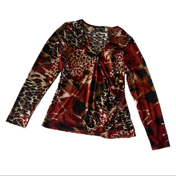 TANGO MANGO BLOUSE SIZE LARGE - Picture 2 of 11